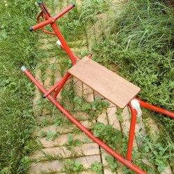 Retro gyngehest fra 1960�erne