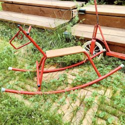 Retro gyngehest fra 1960�erne