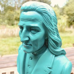 Flot buste af komponisten Liszt