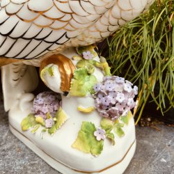 Elegant kakadue i porcel�n